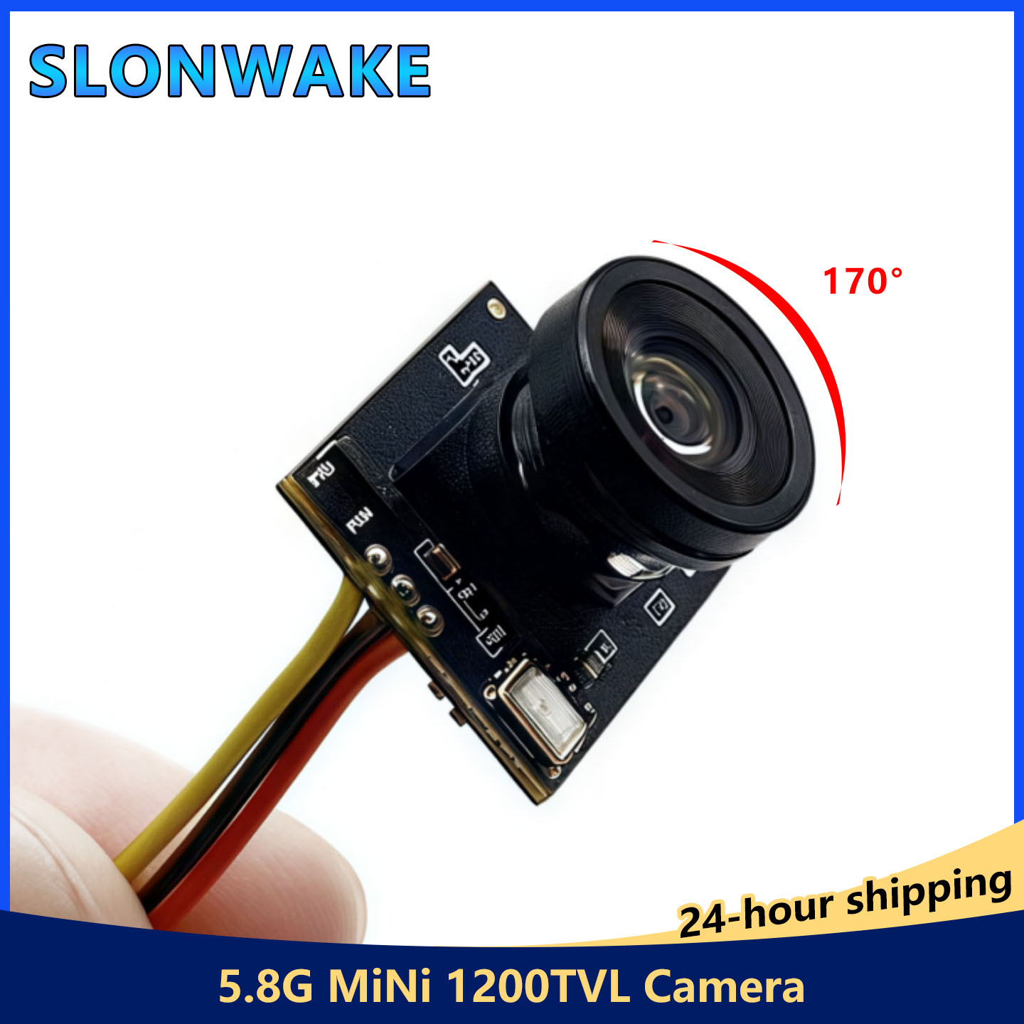 Drone Camera Wide Angle - กล้อง SLONWAKE Ultra Mini 5.8G FPV