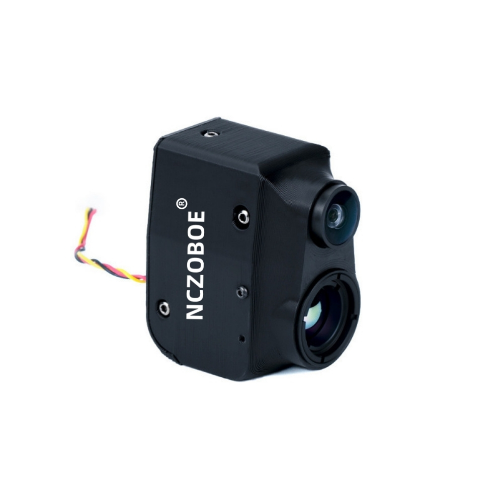 Drone Camera Thermal - โมดูลกล้องถ่ายภาพความร้อนคู่ NCZOBOE HD ความละเอียด 640x512 384x288/256x192
