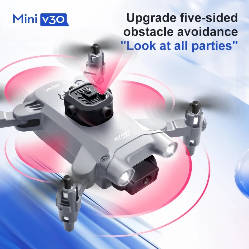มินิ V30 WiFi พร้อมกล้องคู่ 4K - Drone Camera 4K บทวิจารณ์และราคา