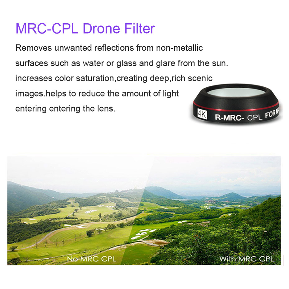 Drone Filter สำหรับ Mavic Pro  - Drone Camera Night Vision บทวิจารณ์และราคา