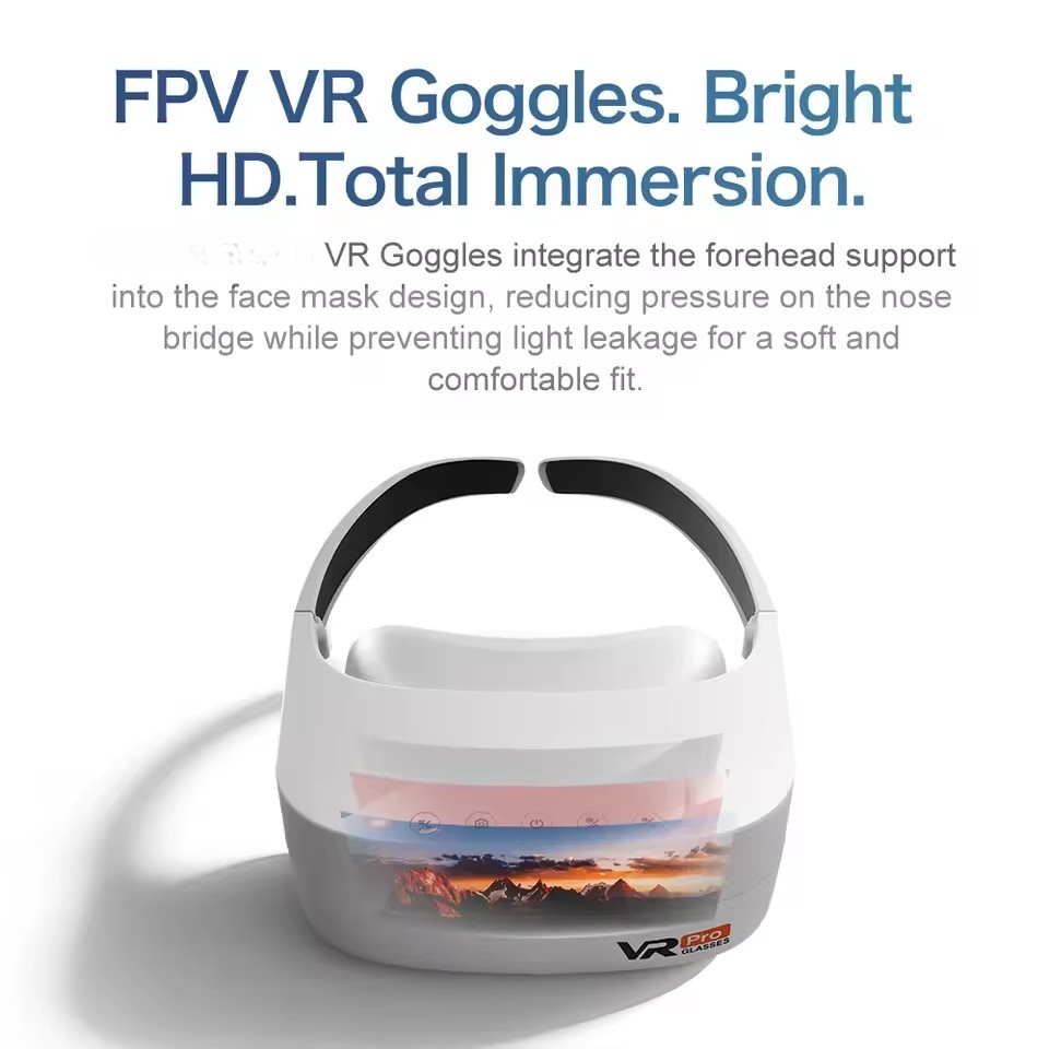 แว่นตา VR โดรน RC มอเตอร์ไร้แป - Drone Camera 4K บทวิจารณ์และราคา