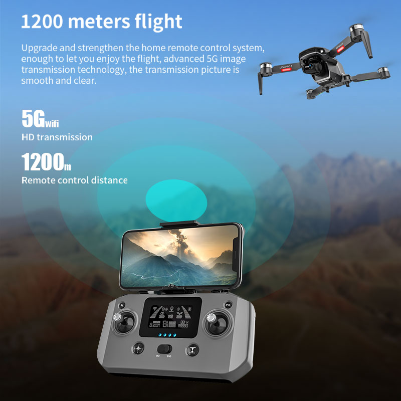L106 Pro 3 Drone 5G WIFI FPV G - Drone Camera 4K บทวิจารณ์และราคา