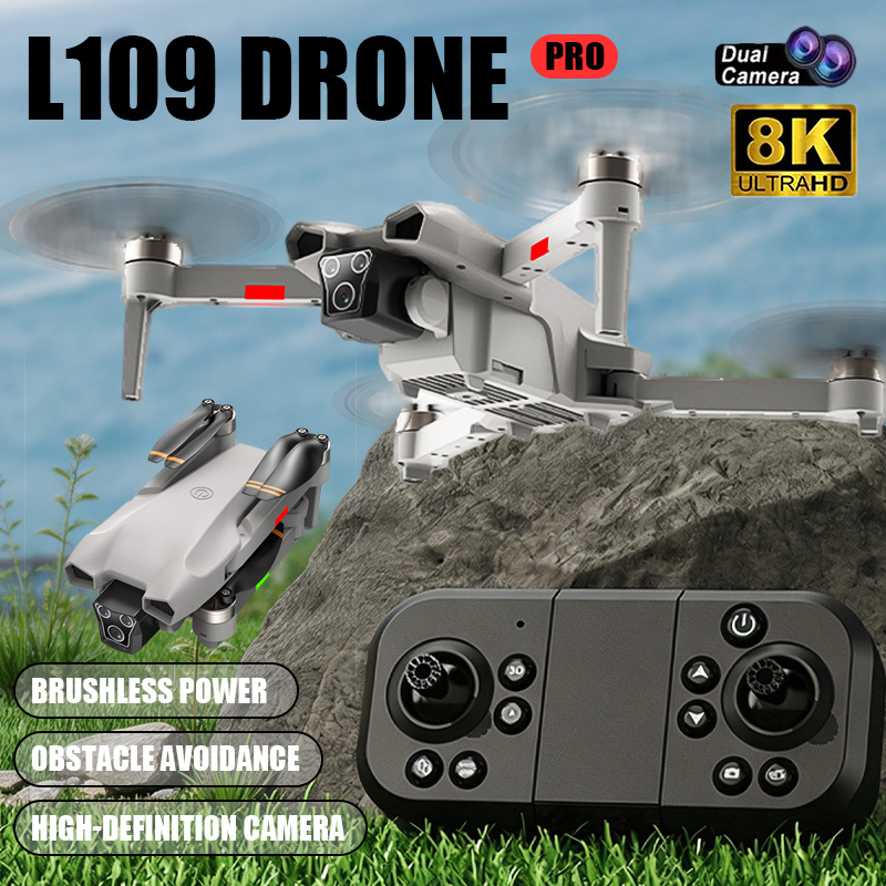 โดรนรุ่นใหม่ L017 Pro Brushles - Drone Camera Wide Angle บทวิจารณ์และราคา