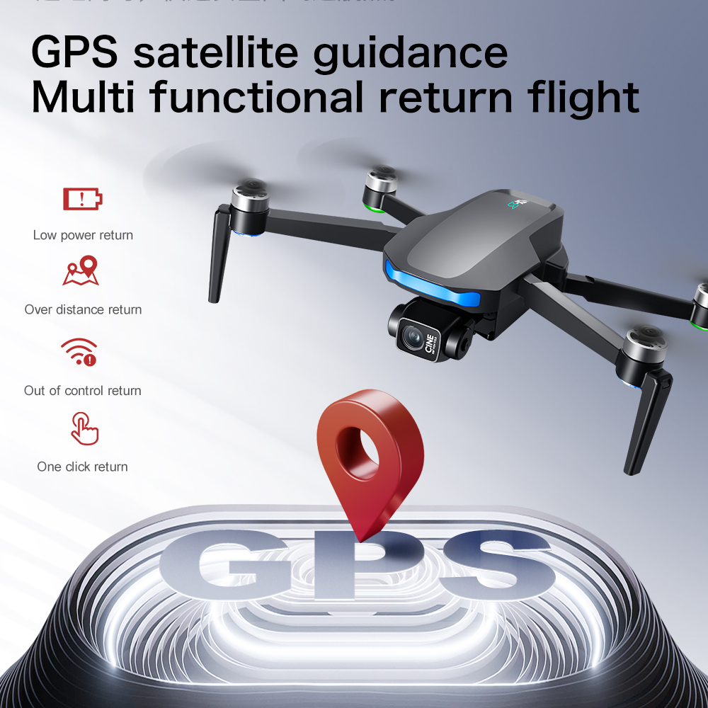 โดรนรุ่นใหม่ S-X1 MAX GPS 8K ร - Drone Camera Wide Angle บทวิจารณ์และราคา