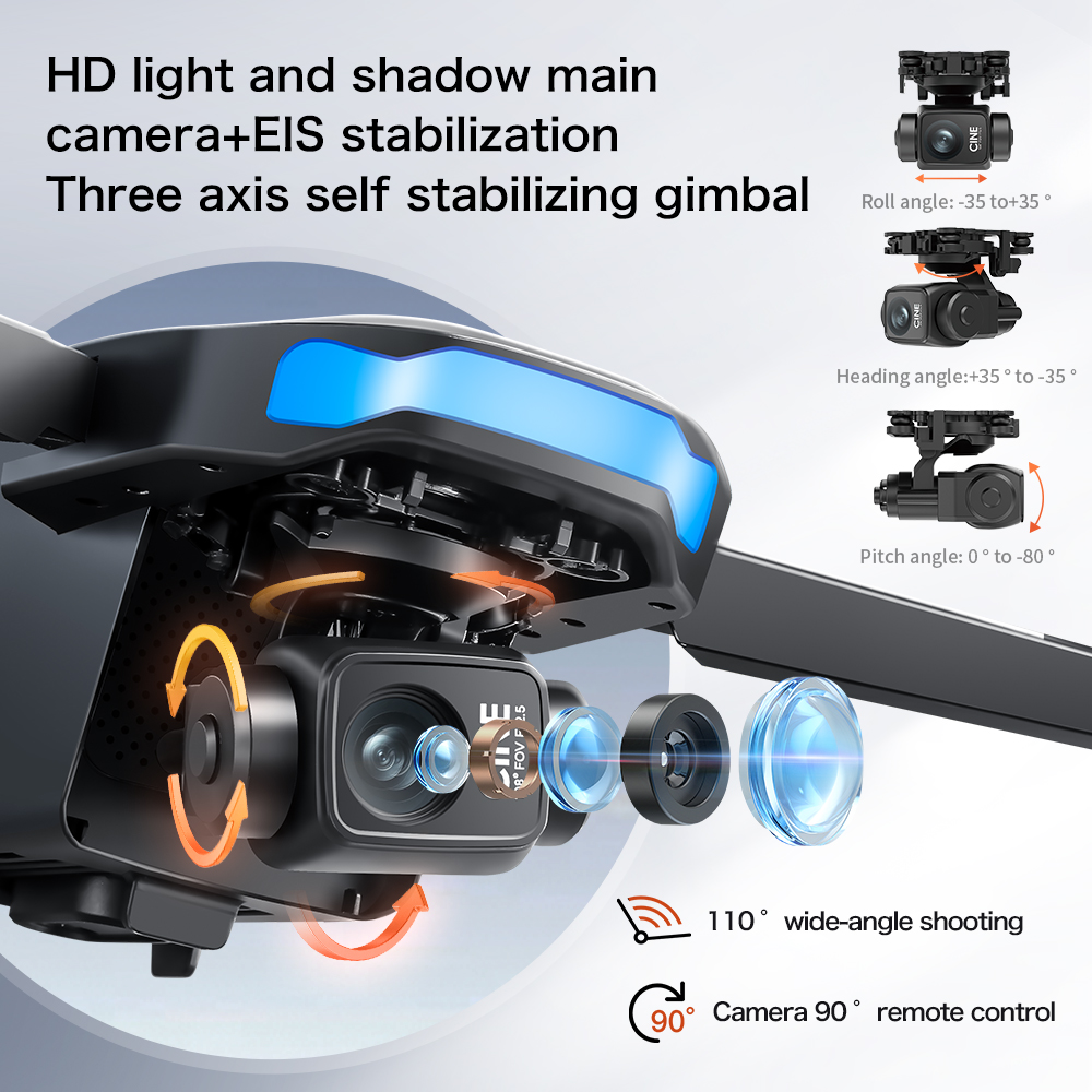 โดรนรุ่นใหม่ S-X1 MAX GPS 8K ร - Drone Camera Wide Angle บทวิจารณ์และราคา