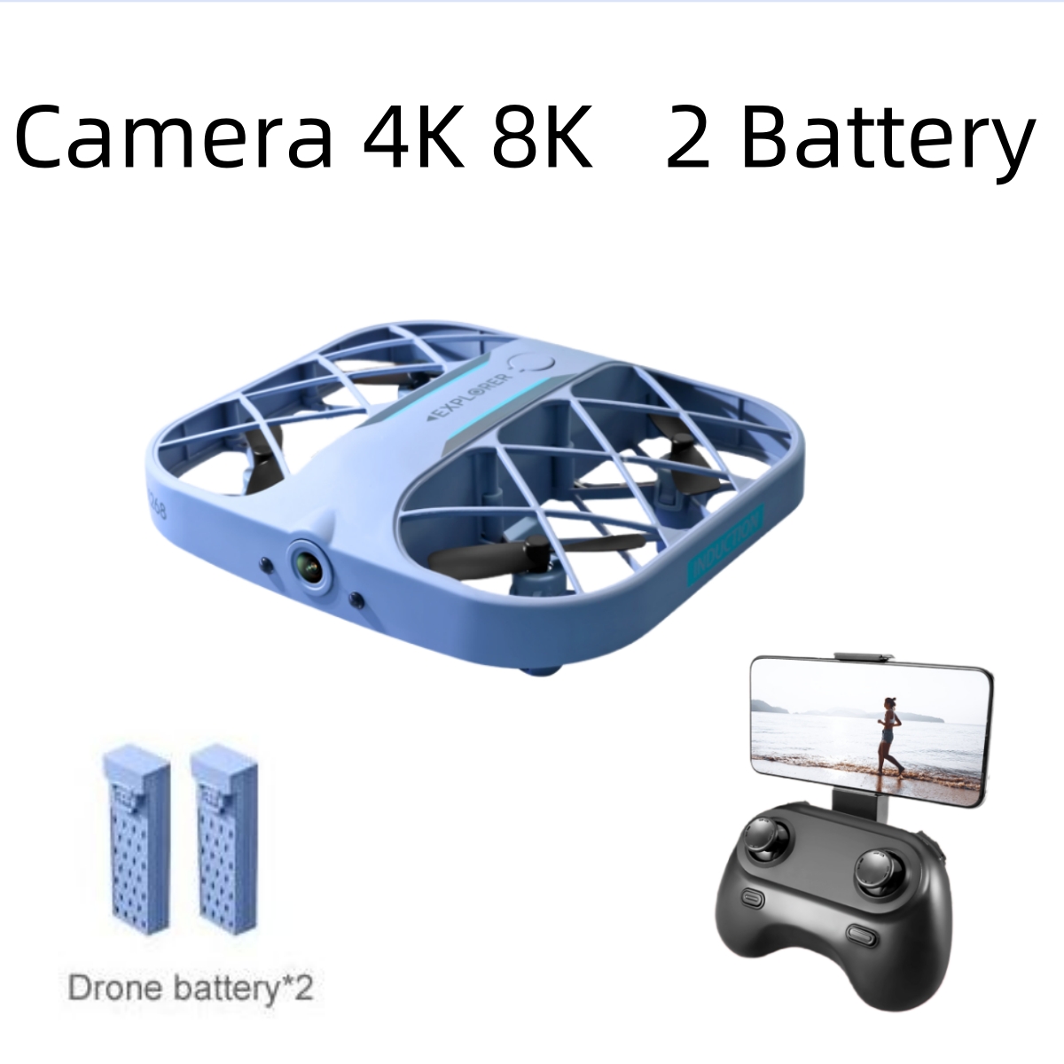 โดรน JJRC H107 FPV RC พร้อมแบต - Drone Camera Hd บทวิจารณ์และราคา